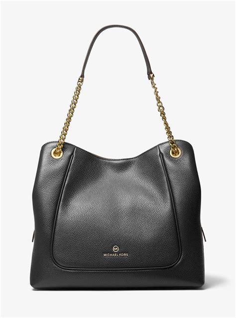 tall michael kors purse|Michael Kors pleated bag.